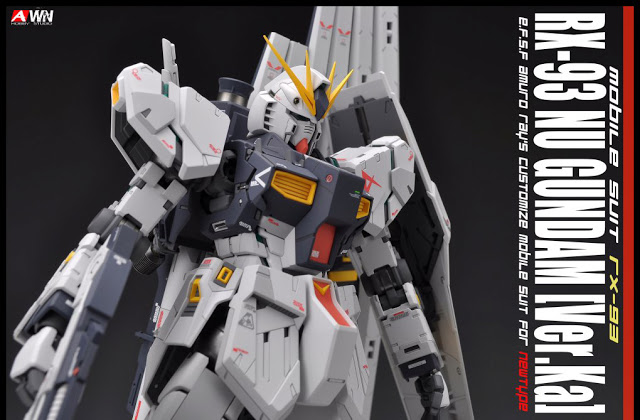 MG 1/100 NU GUNDAM VER KA Painted build by erikadingyifeng1989