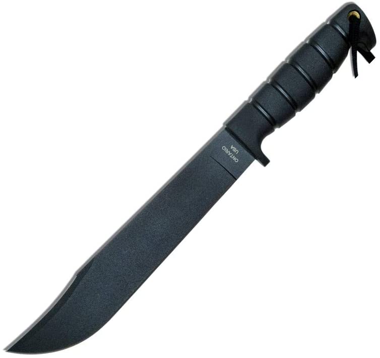 Ontario Knife Company 8681 SP-5 Fixed Blade Bowie Knife w/ 10" Blade, Overall Length: 15" Perfect Tactical, Military, Outdoor, Survival Knife