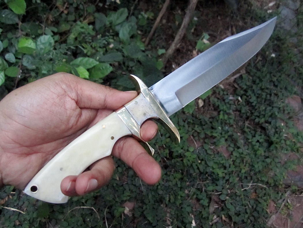 มีดใบตายเหล็ก 440c ( B96)