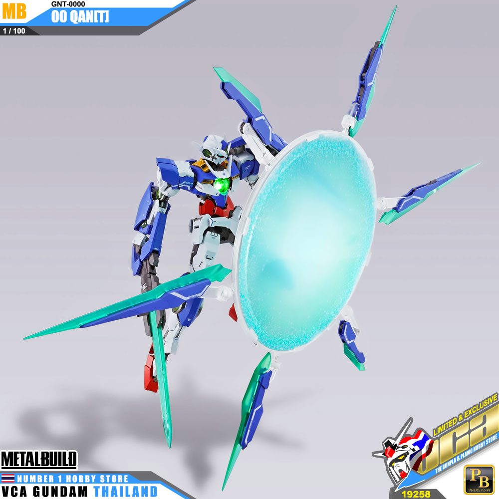 BANDAI TAMASHII NATIONS METAL BUILD GUNDAM 00 QANT กันดั้ม ฟิกเกอร์ VCA GUNDAM