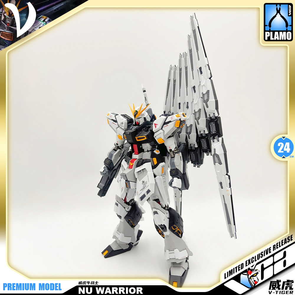 V-Tiger 威虎牛战士 RX-93 Nu Gundam Master Grade MG Metal Build Structure Model Action Figure Kit VCA Bangkok Thailand