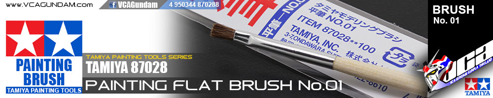 TAMIYA FLAT BRUSH NO.01