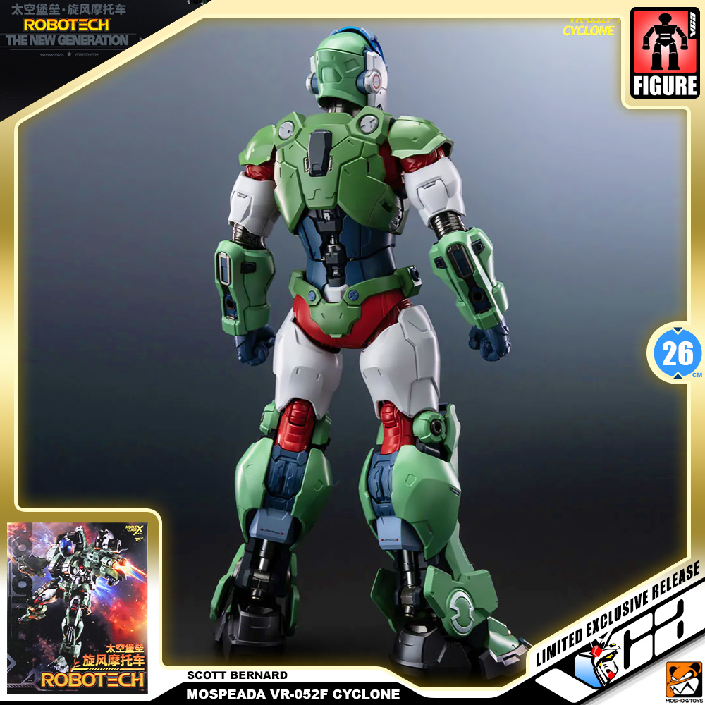 Moshow Robotech Mospeda YR-052F Cyclone By Stick Scott Bernard Metal Build Structure Action Figure VCA Gundam Bangkok Thailand