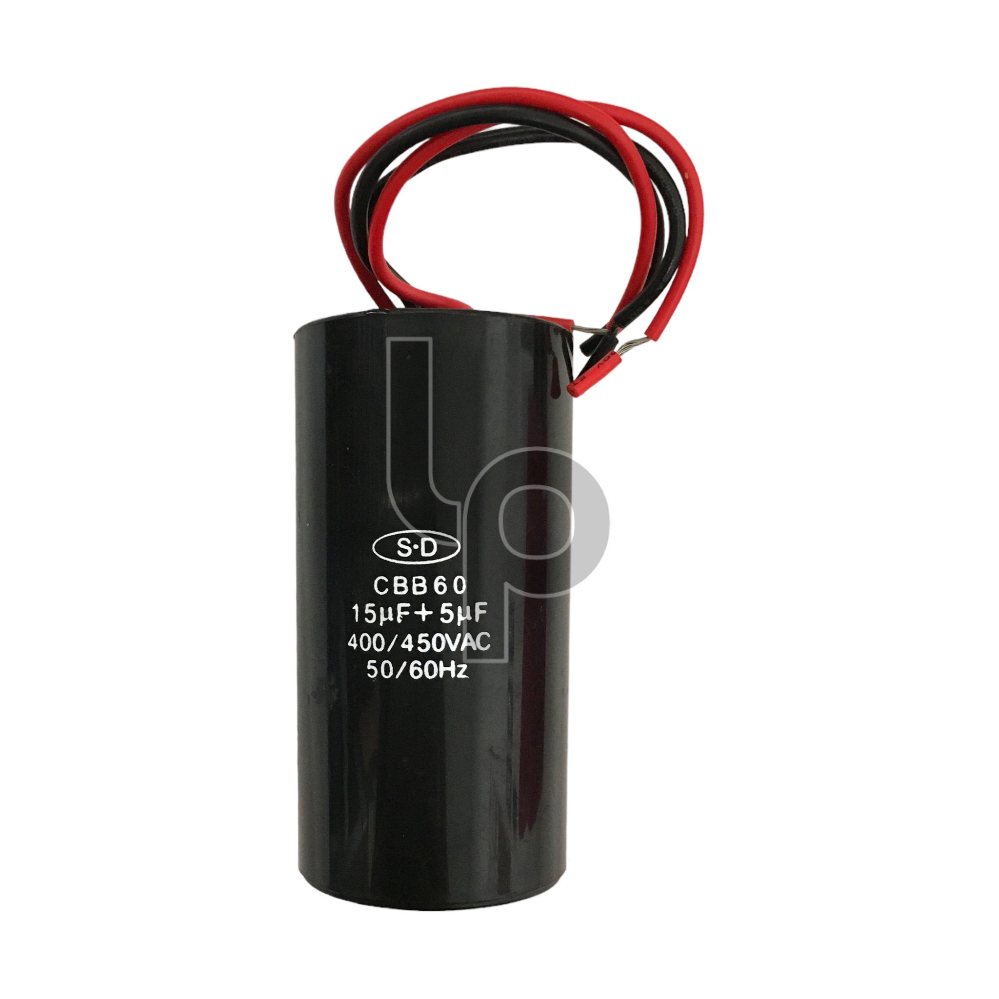 คาปาซิเตอร์เครื่องซักผ้า 4 สาย ขนาด 15+5uF 400/450V
