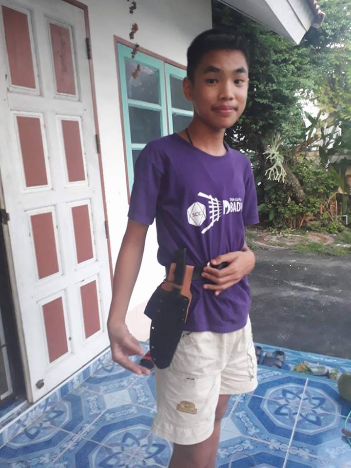 มีดใบตายASH CUSTOM HANDMADE HUNTING BOWIE KNIFE 440C STEEL 12" (B94)