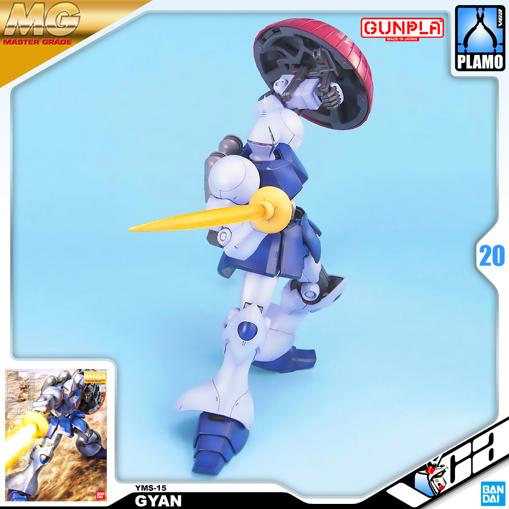 ⭐️ BANDAI GUNPLA MASTER GRADE MG 1/100 YMS-15 GYAN ประกอบ หุ่นยนต์ โมเดล กันดั้ม กันพลา ของเล่น VCA GUNDAM