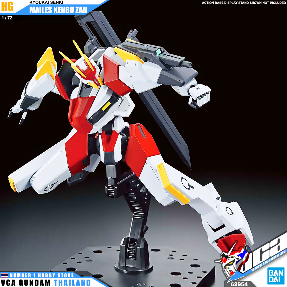 BANDAI KYOUKAI SENKI HIGH GRADE HG 1/72 MAILES KENBU ZAN โมเดล นักสู้เขตแดน VCA GUNDAM