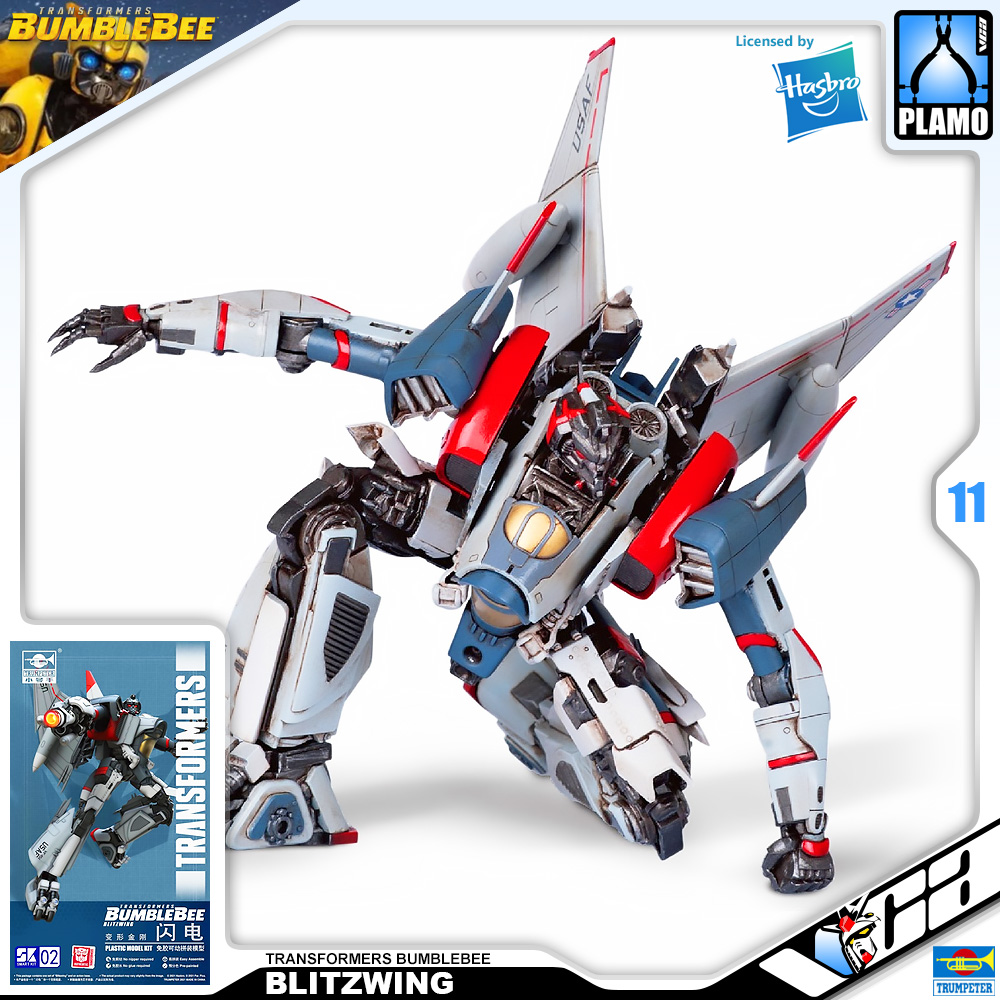 Trumpeter® Transformers Plastic Model Kits Series BLITZWING TRANSFORMERS BUMBLEBEE