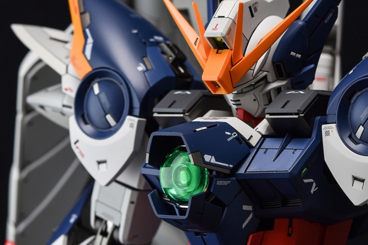 Painted Build : PG WING GUNDAM ZERO CUSTOM by Ghost