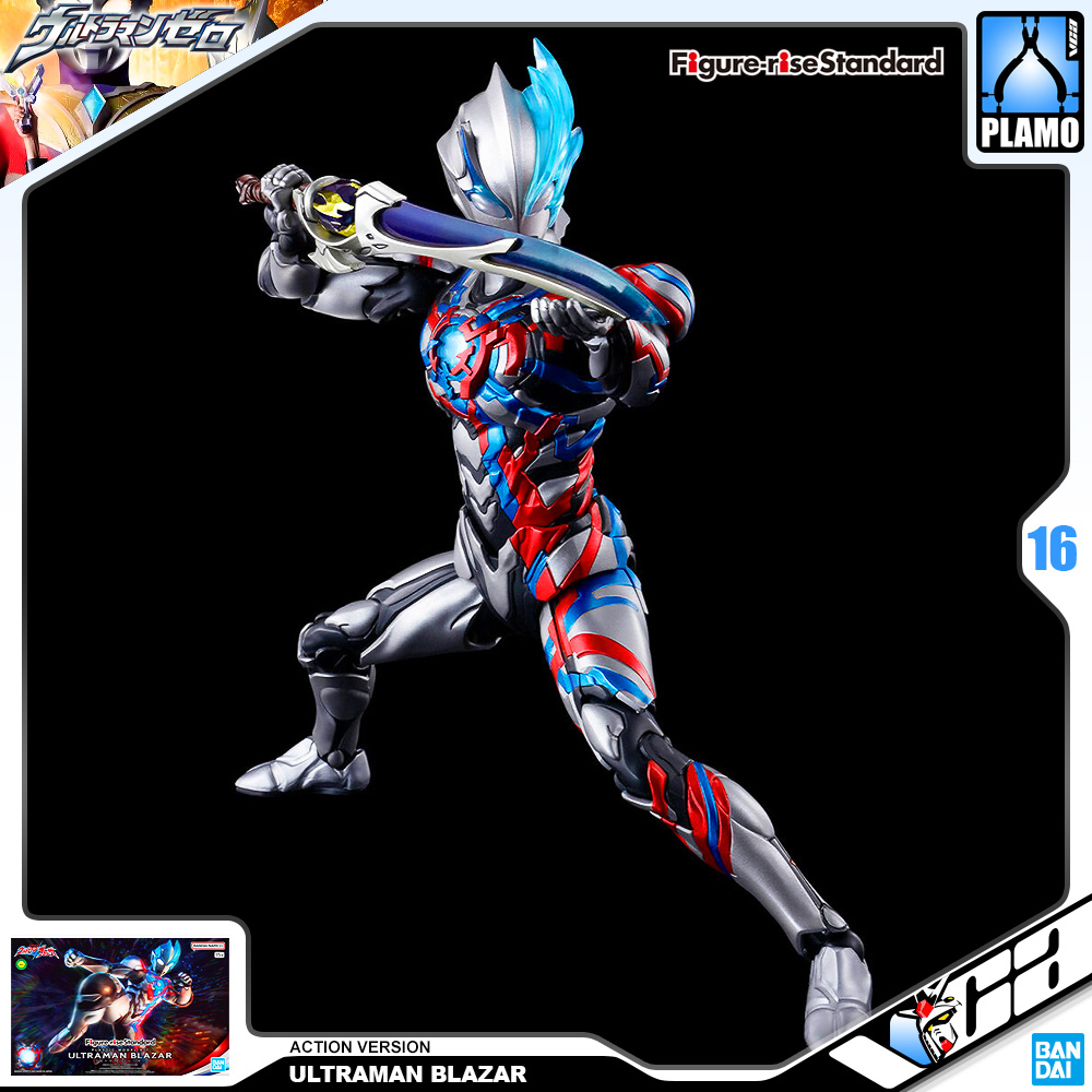 Bandai Figure Rise Standard Ultraman Blazar Plastic Model Kit Toy VCA Gundam Thailand