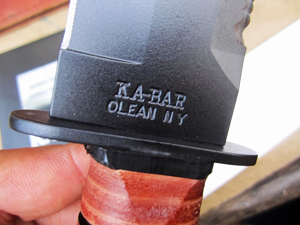 มีดเดินป่า Ka-Bar 2217 Leather Handled Big Brother Knife