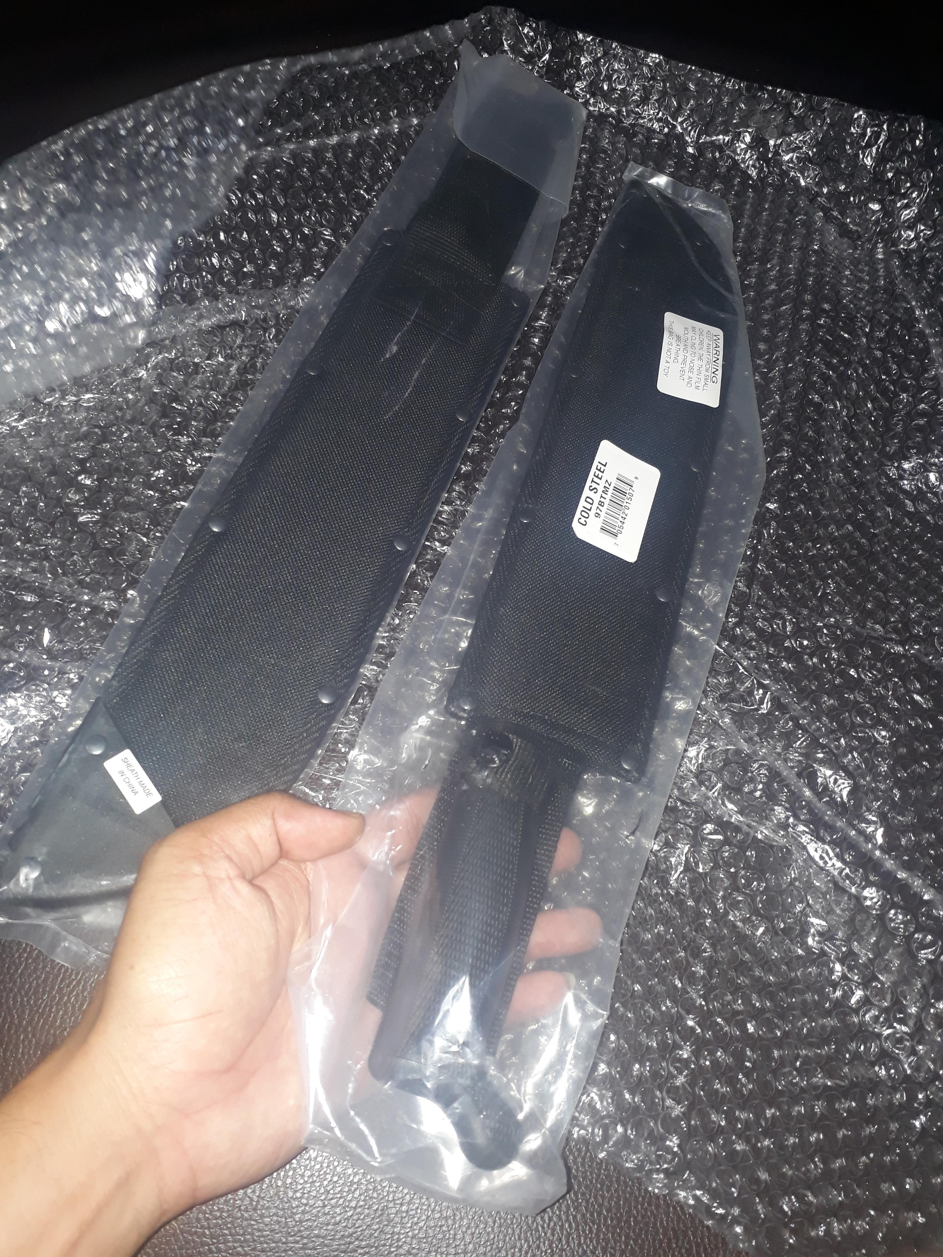 มีดเดินป่าCold Steel Tanto Machete 97BTMZ, Black