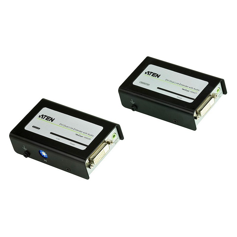 ATEN รุ่น VE602 DVI DUAL LINK EXTENDER WITH AUDIO