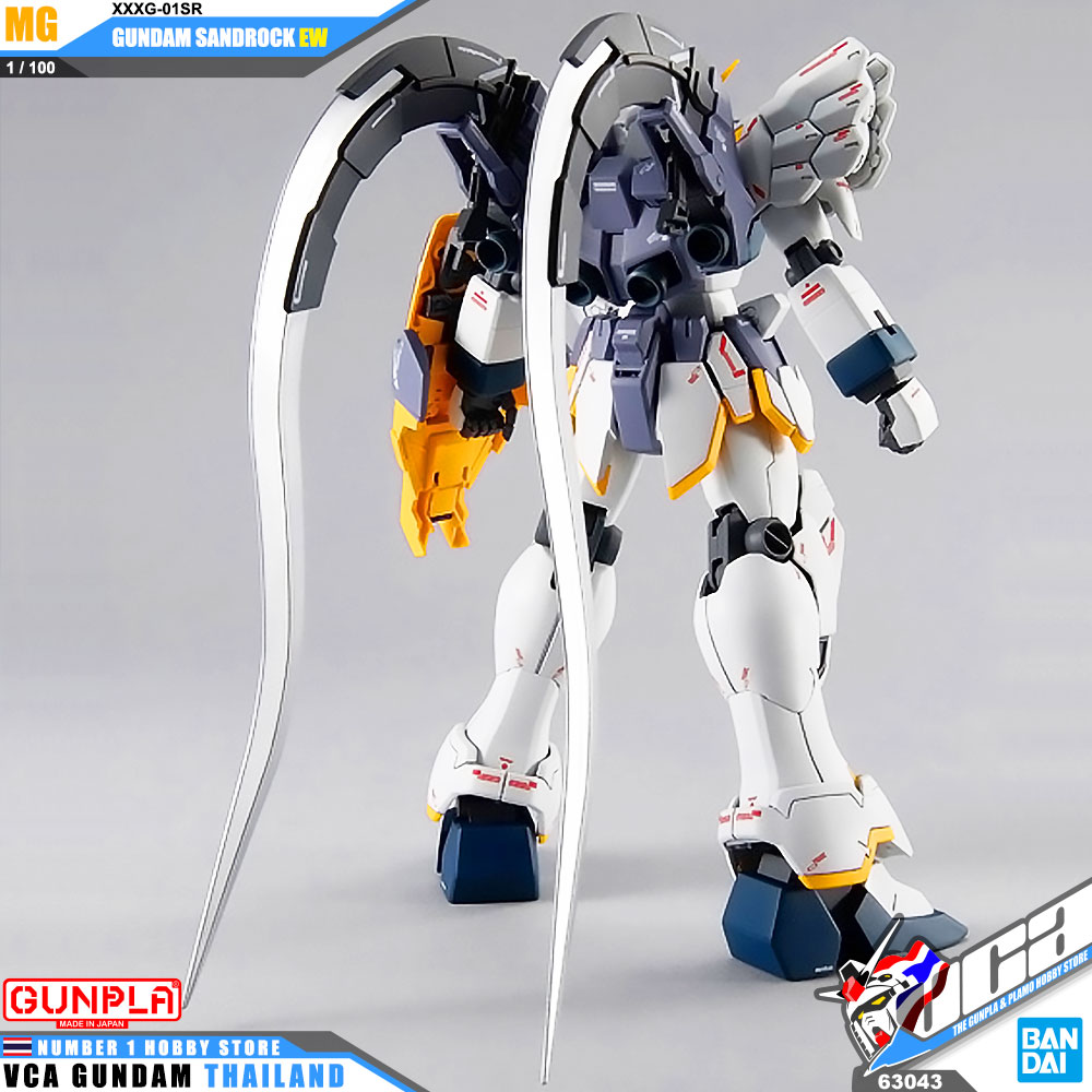 BANDAI GUNPLA MASTER GRADE MG 1/100 GUNDAM SANDROCK EW โมเดล กันดั้ม กันพลา VCA GUNDAM