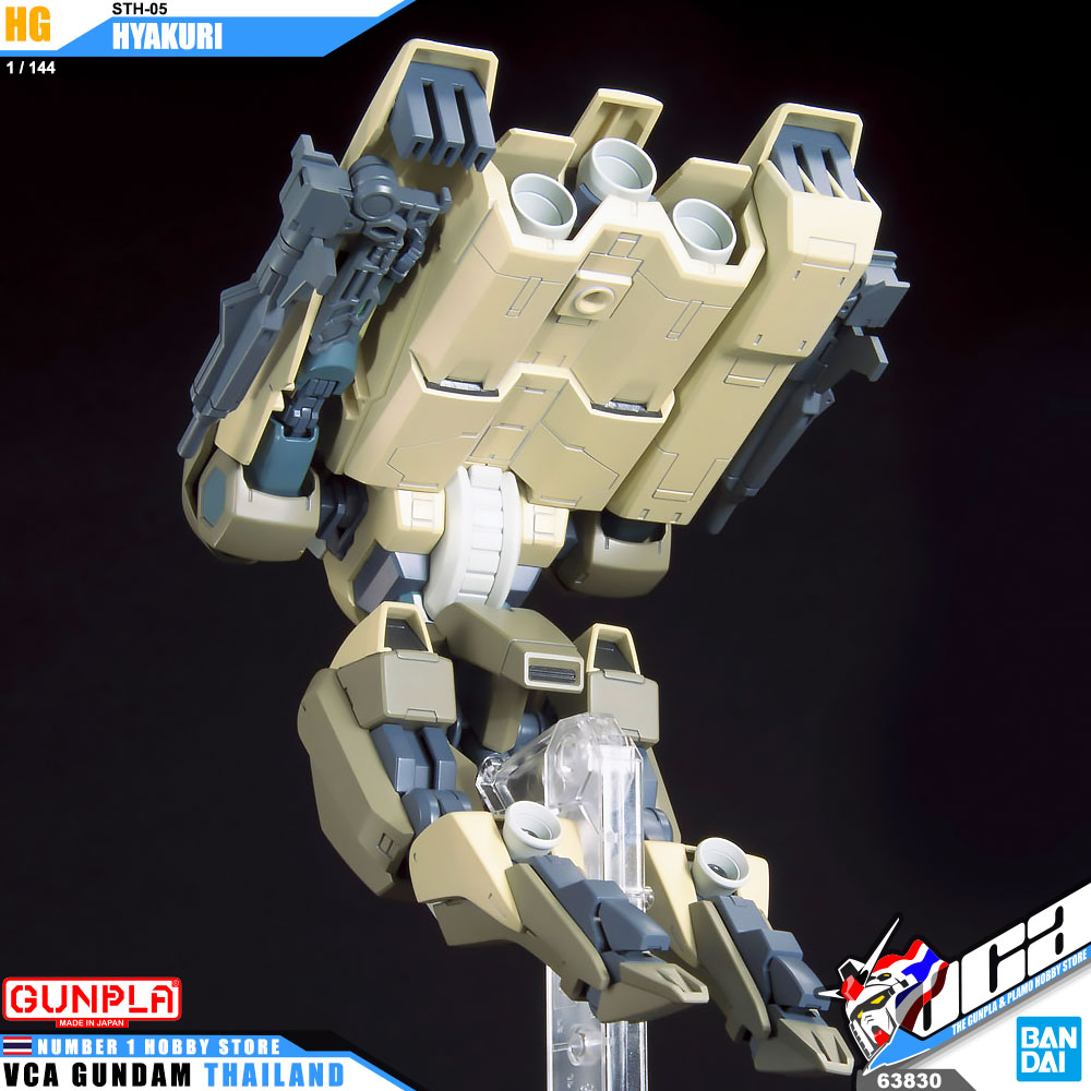 ⭐️ BANDAI GUNPLA HIGH GRADE IRON BLOODED ORPHANS HGIBO HG 1/144 HYAKURI ประกอบ หุ่นยนต์ โมเดล กันดั้ม กันพลา ของเล่น VCA GUNDAM