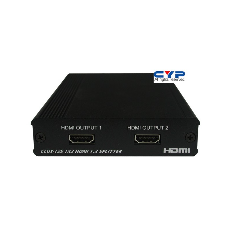 CYPRESS รุ่น CLUX-12S 1 IN/2 OUT HDMI SPLITTER