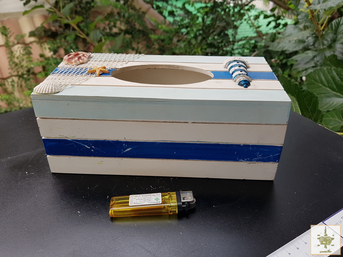 กล่องกระดาษชำระ งานไม้