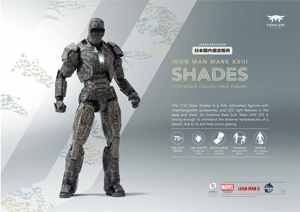 COMICAVE 1/12 IRON MAN MARK XXIII ไอรอนแมน Mark 23