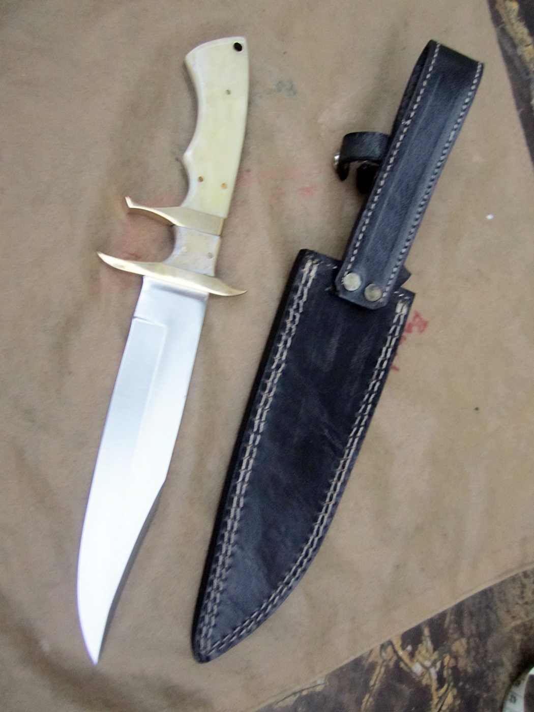 มีดใบตายเหล็ก 440c ( B96)