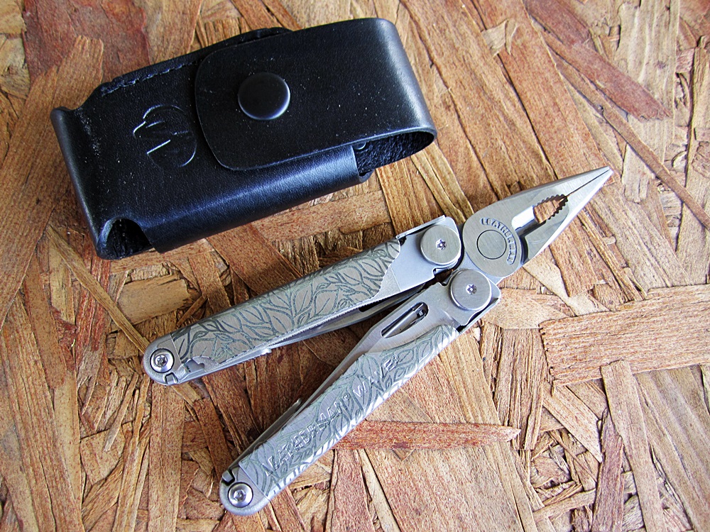 คีม Leatherman WAVE ยิงเลเซอร์แกะลาย