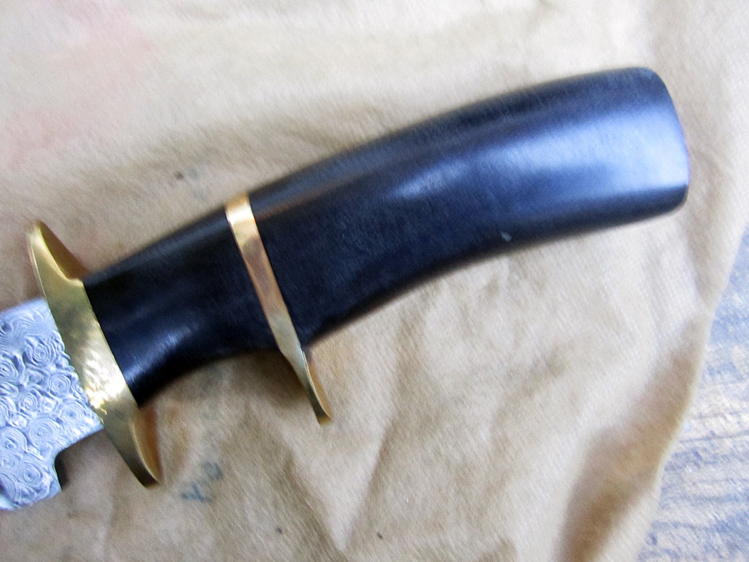 มีดพก damascus steel KNIFE