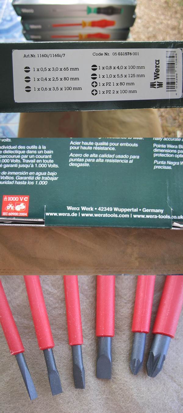 ไขควงเยอรมัน Wera 1000V