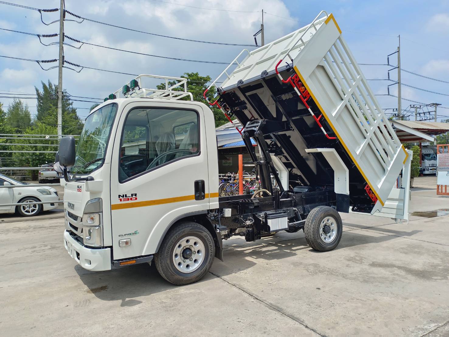 ISUZU NLR Euro 5 Max (ช่วงยาว 3 เมตร) หัวแชสซี (Chassis)