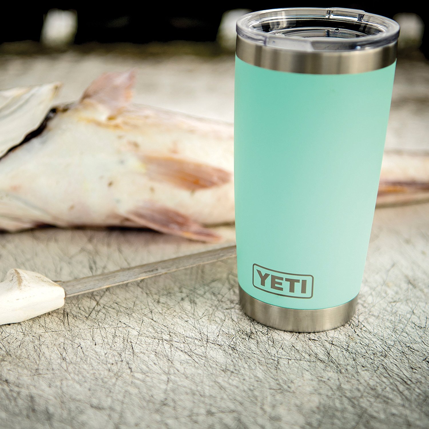 YETI Rambler 20 oz Stainless Steel Vacuum Insulated Tumbler w/ MagSlider Lid, by YETI