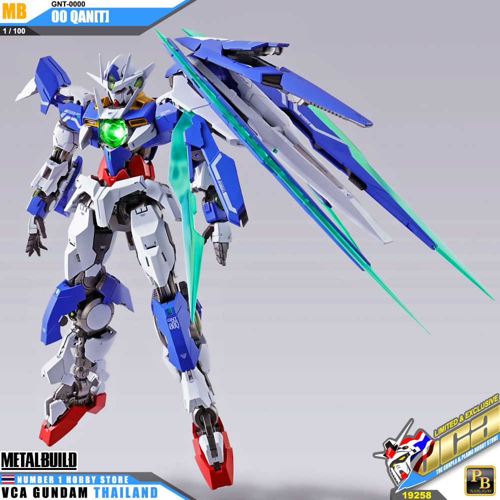 BANDAI TAMASHII NATIONS METAL BUILD GUNDAM 00 QANT กันดั้ม ฟิกเกอร์ VCA GUNDAM