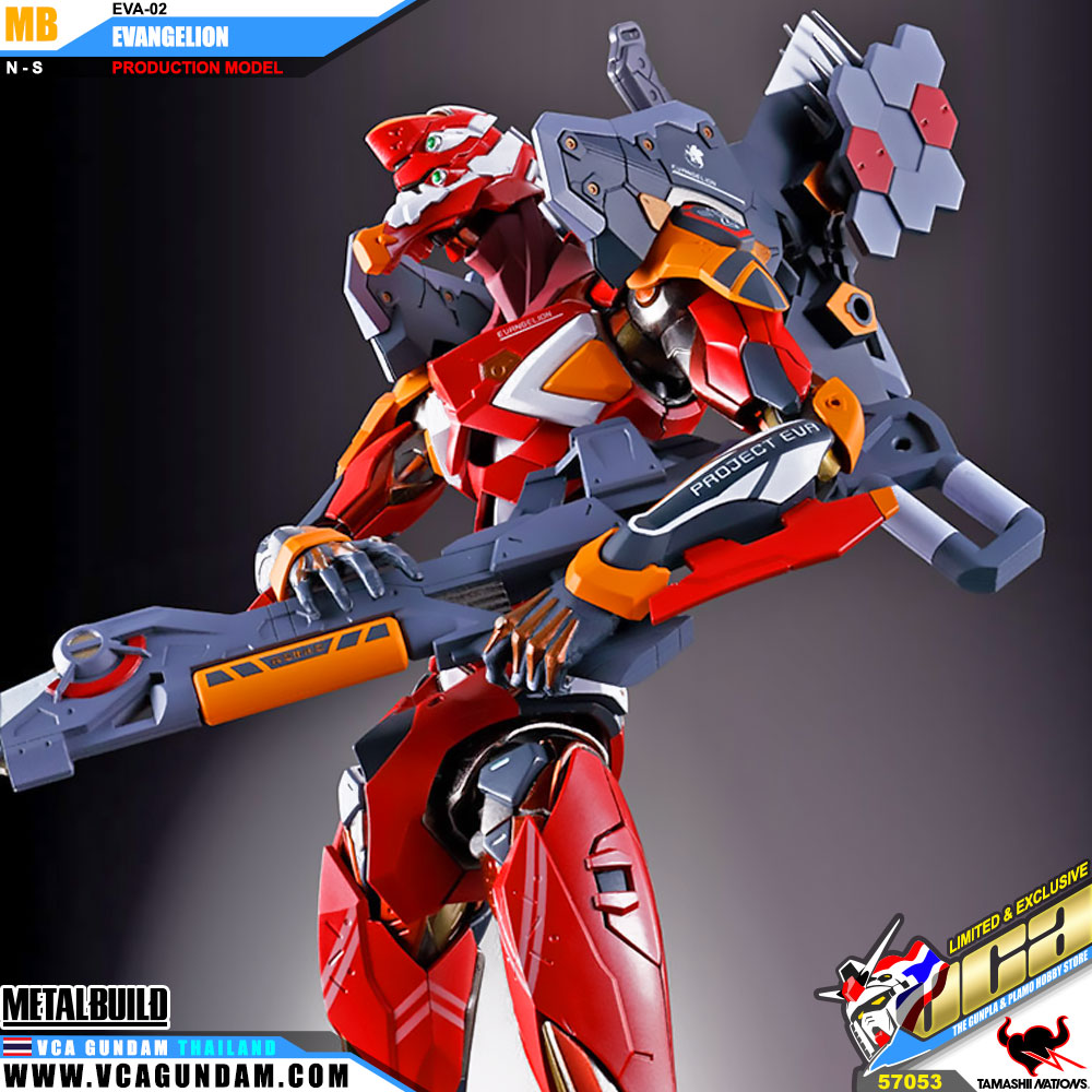 Metal Build EVA-02 EVANGELION PRODUCTION MODEL อีวานเกเลียน
