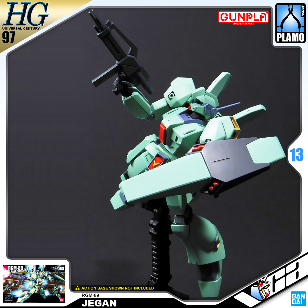 ⭐️ BANDAI GUNPLA HIGH GRADE UNIVERSAL CENTURY HGUC HG 1/144 RGM-89 JEGAN ประกอบ หุ่นยนต์ โมเดล กันดั้ม กันพลา ของเล่น VCA GUNDAM