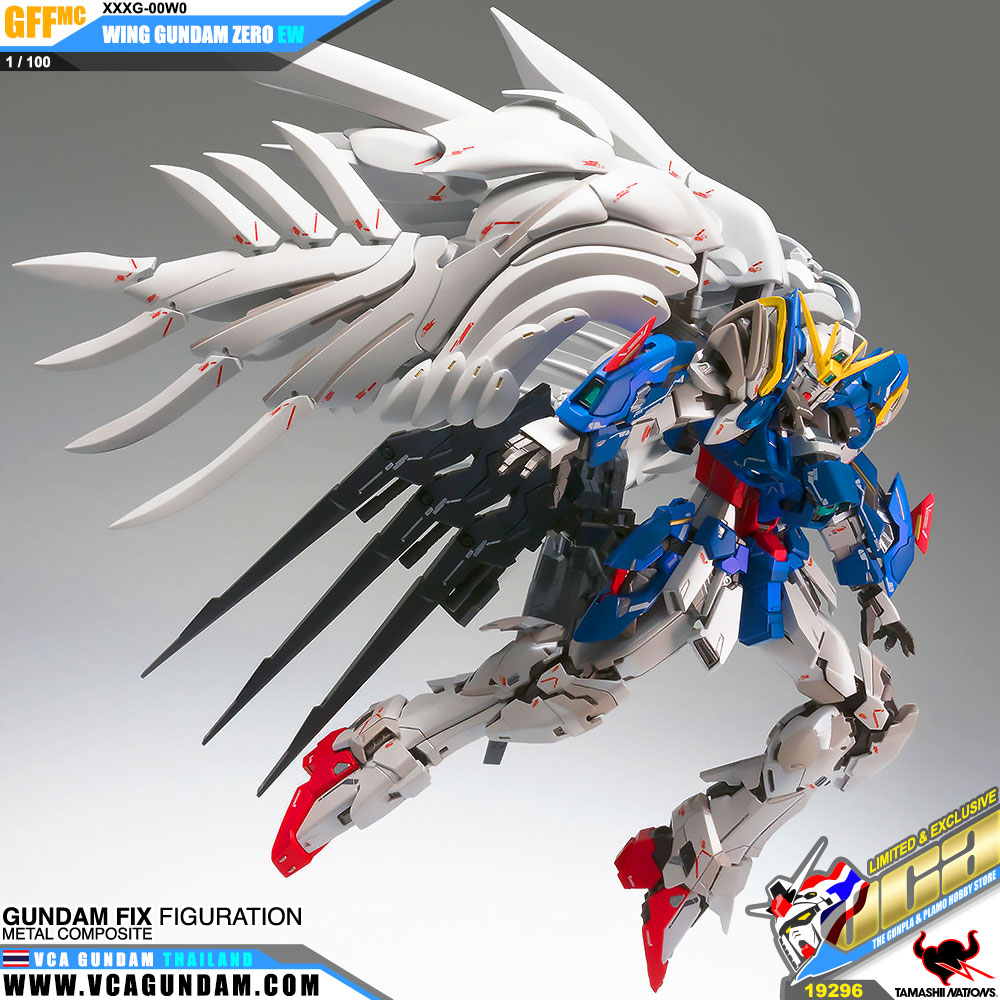 Gundam Fix Figuration Metal Composite GFFMC XXXG-00W0 WING GUNDAM ZERO EW วิง กันดั้ม ซีโร่ คัสตอม