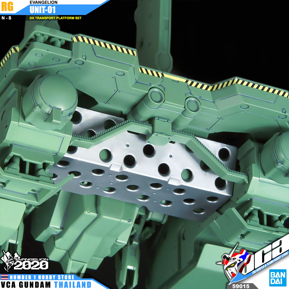 Bandai Real Grade RG EVANGELION UNIT-01 TEST TYPE DX TRANSPORTER PLATFORM SET อีวานเกเลียน