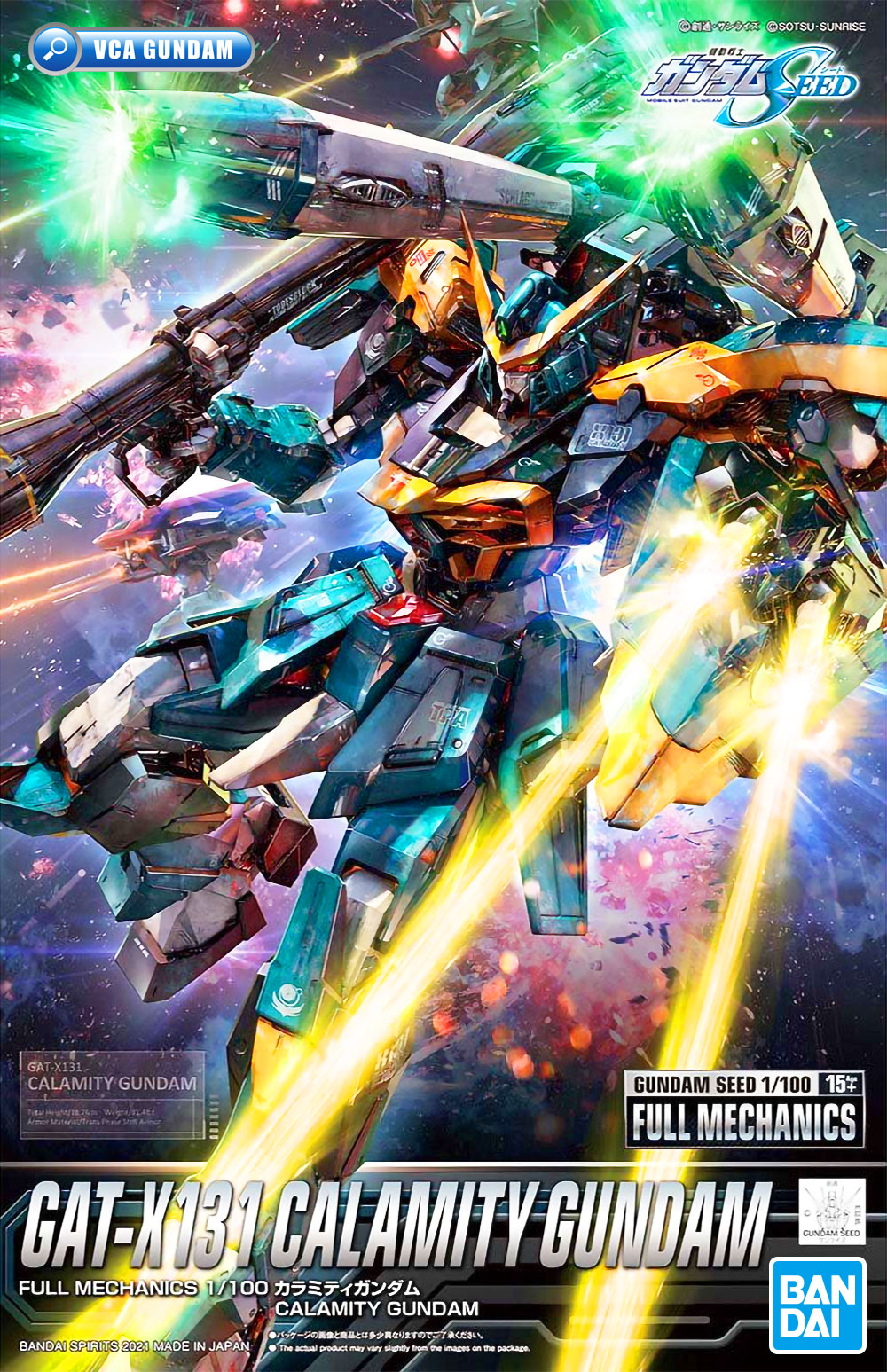 BANDAI GUNPLA FULL MECHANICS 1/100 GAT-X131 CALAMITY GUNDAM โมเดล กันดั้ม กันพลา VCA GUNDAM