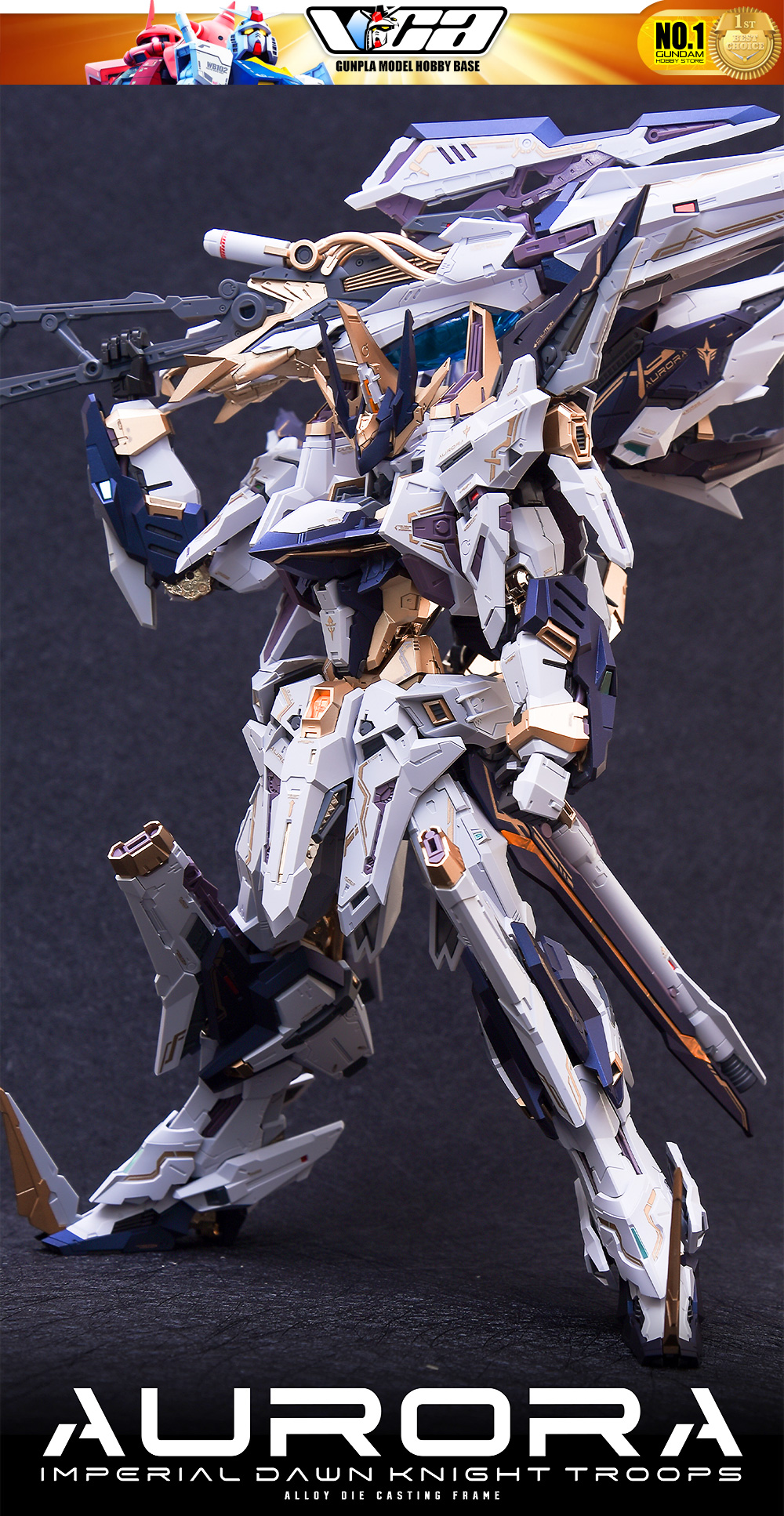 Infinite Dimension In Era+ Aurora Metal Structure Plastic Model Toy Kit VCA Gundam Thailand