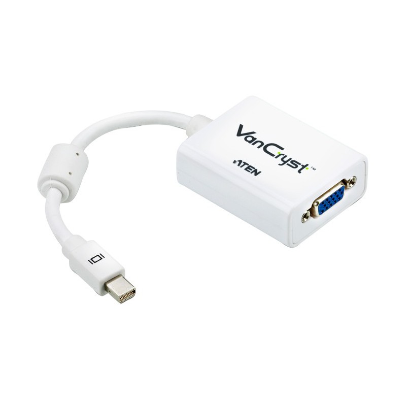 ATEN รุ่่น VC920 แปลงพอร์ต Mini Display Port เป็นพอร์ต VGA ให้เครื่อง MAC
