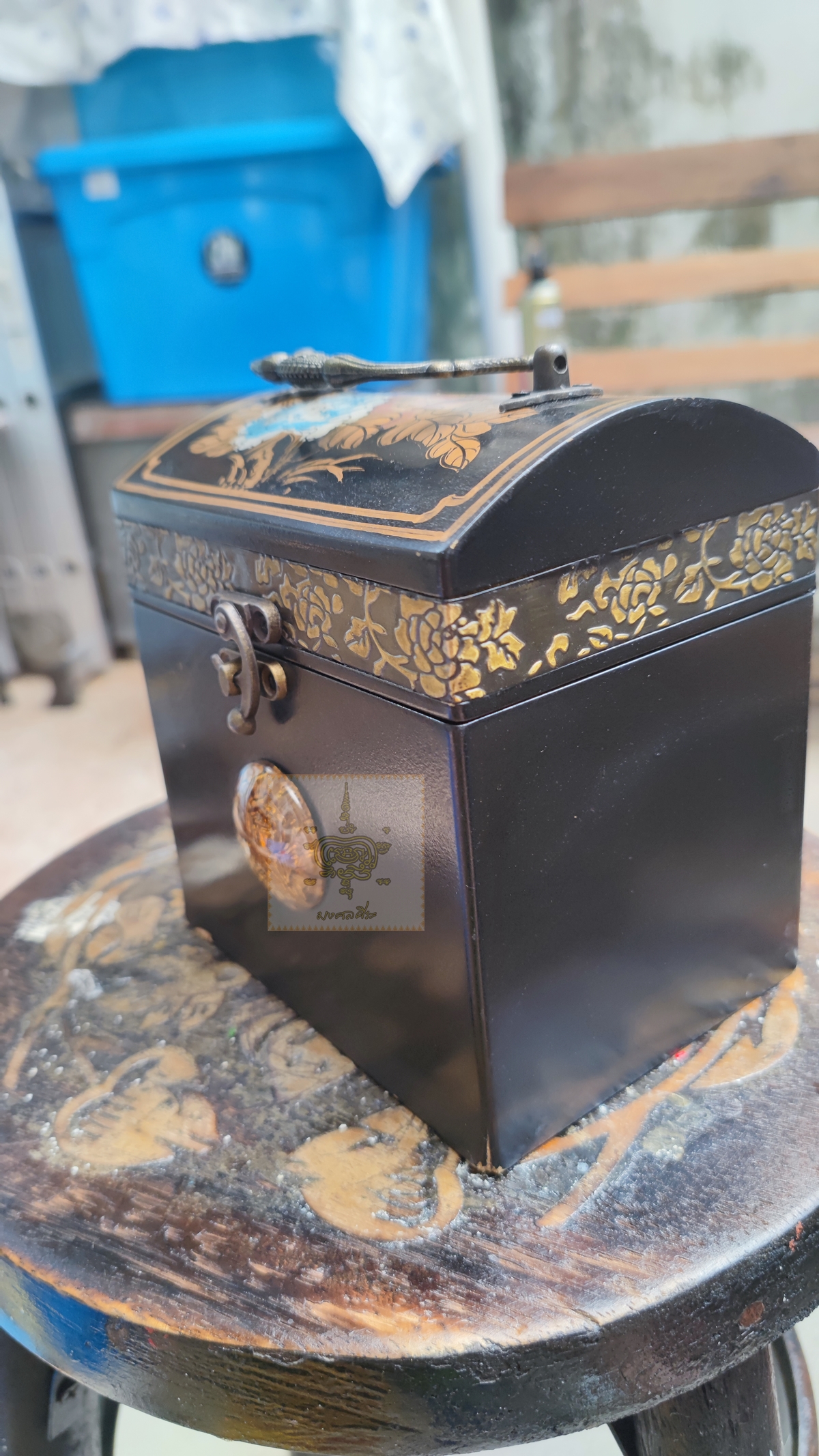 กล่องไม้ ใส่เครื่องประดับ