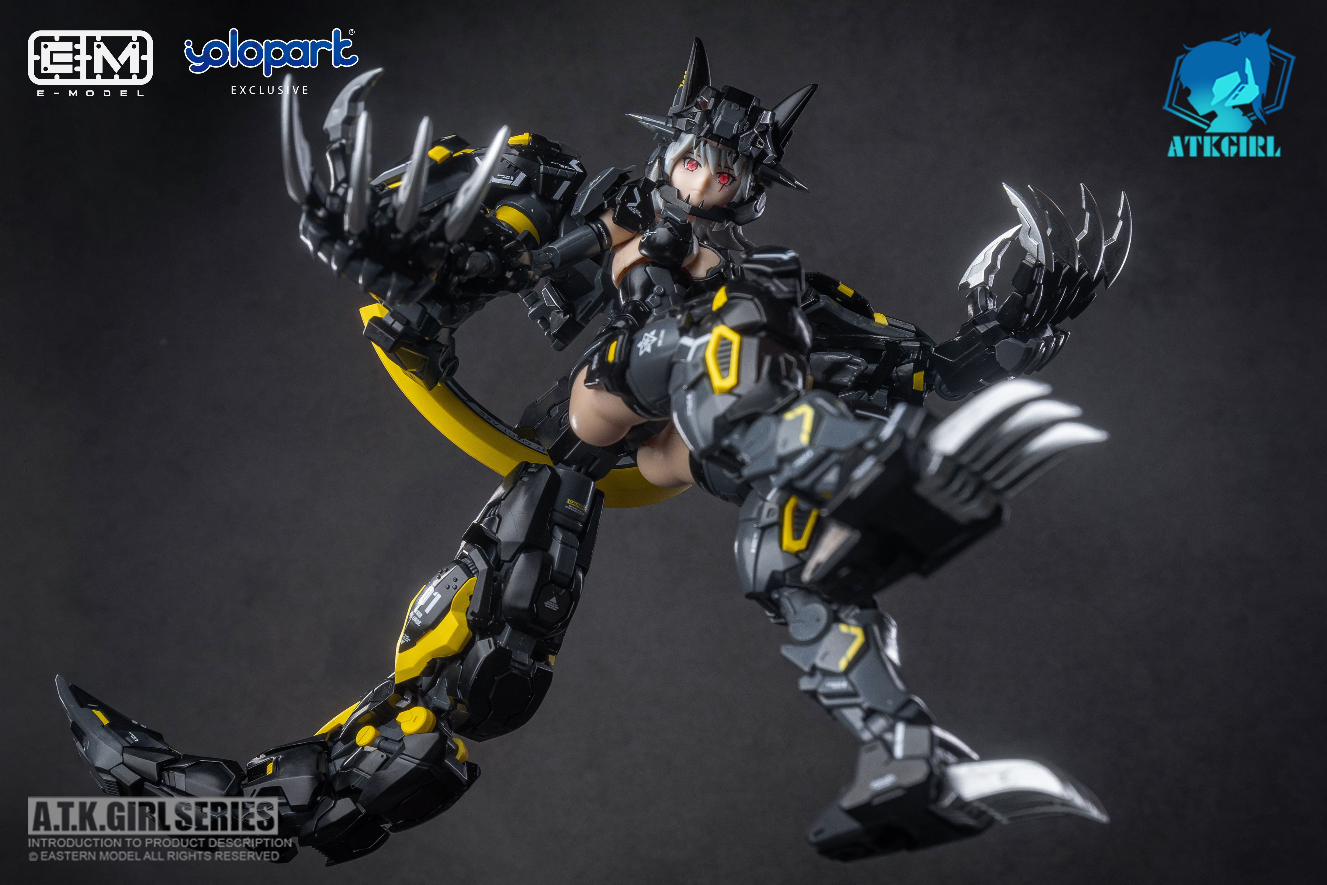 Eastern Model® Plastic Model Kit A.T.K. Girl FENRIR WOLF