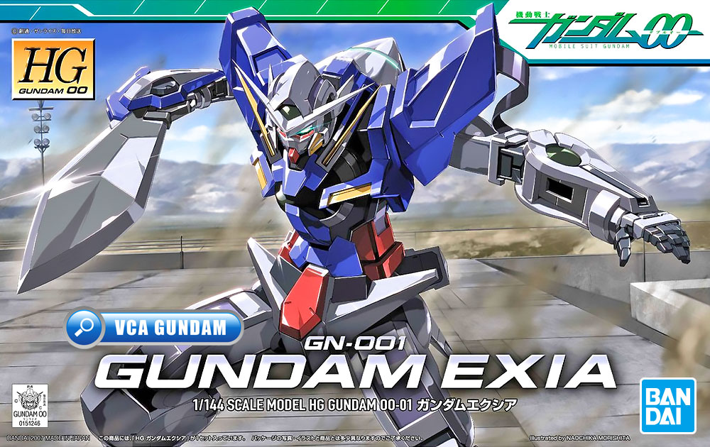 HG GUNDAM EXIA กันดั้ม เอ็กเซีย