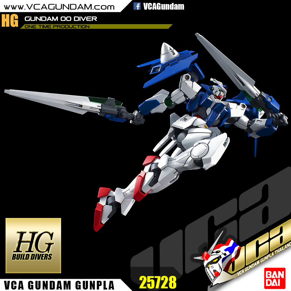 HG GUNDAM 00 DIVER กันดั้ม ดับเบิ้ล โอ ไดเวอร์