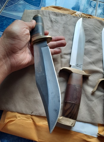 มีดเก่าเก็บ เหล็ก 440c (ได้ 3 เล่ม)