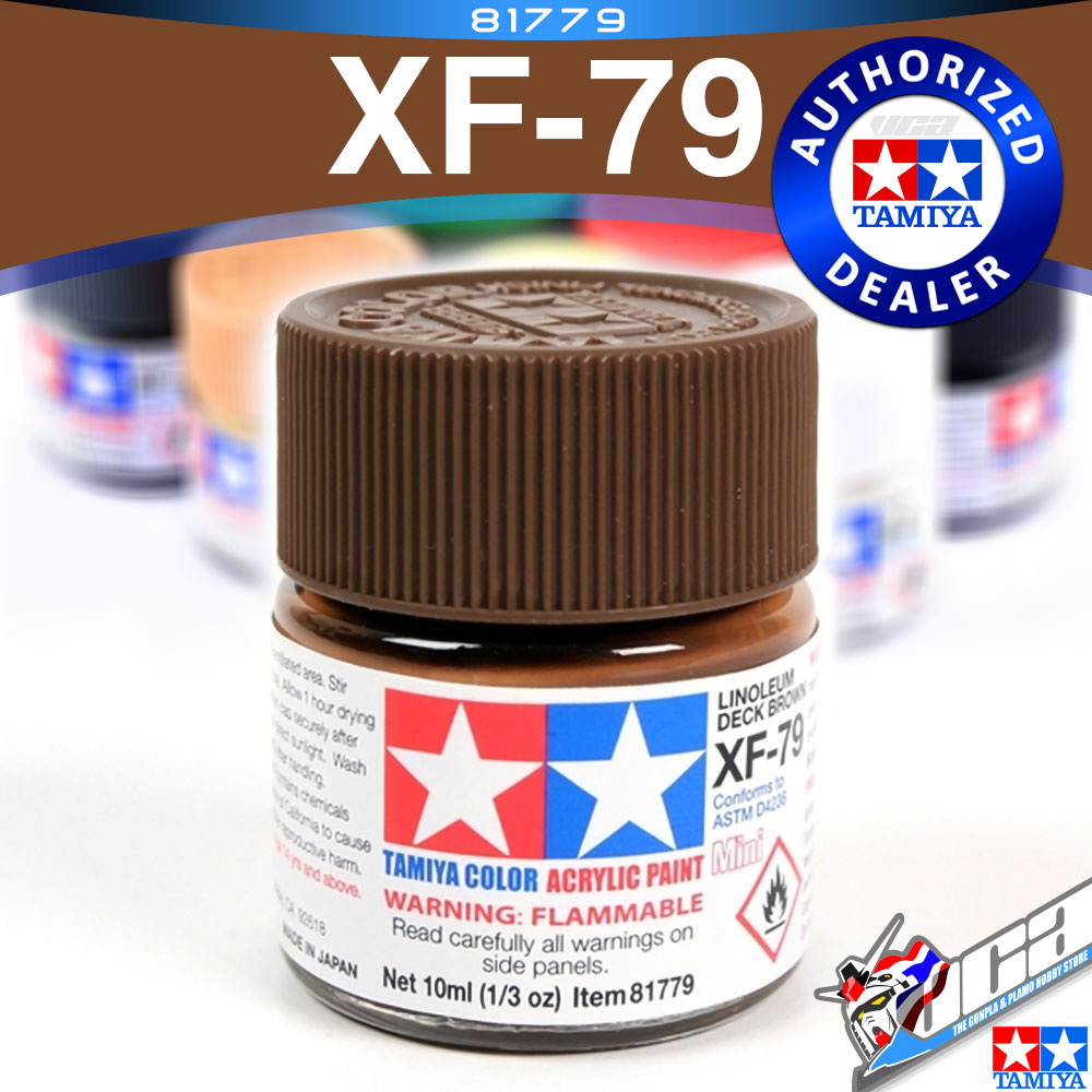 ACRYLIC XF-79 LINOLEUM DECK BROWN