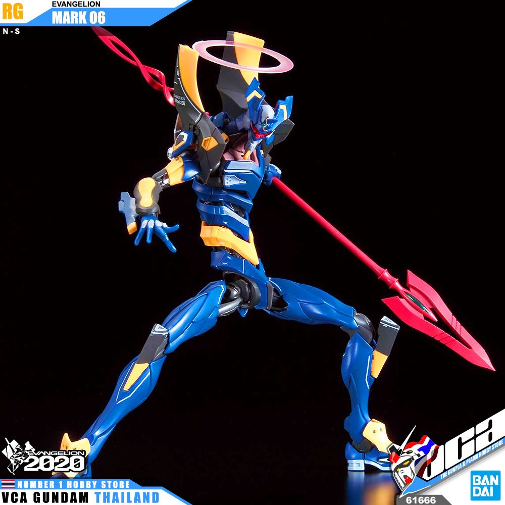 BANDAI REAL GRADE RG EVANGELION MARK 06 โมเดล อีวานเกเลียน VCA GUNDAM
