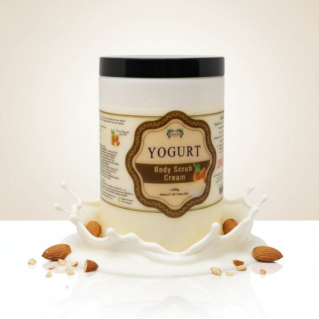 YOGURT BODY SCRUB CREAM 1,000 g.