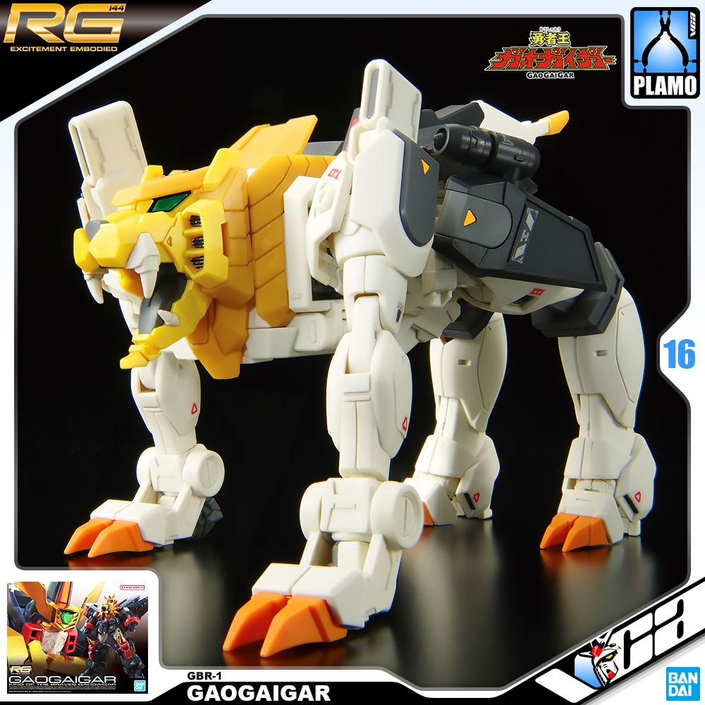 ⭐️ BANDAI REAL GRADE RG GAOGAIGAR ราชันย์ผู้กล้า กาโอไกการ์ ประกอบ โมเดล ของเล่น VCA GUNDAM