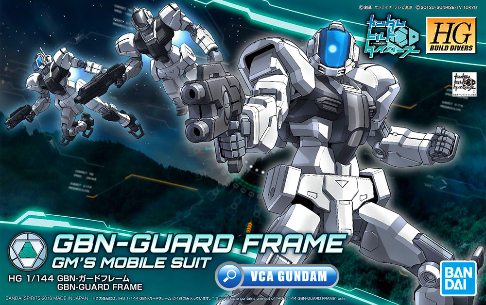 HG GBN-GF01 GBN-GUARD FRAME GBN การ์ด เฟรม