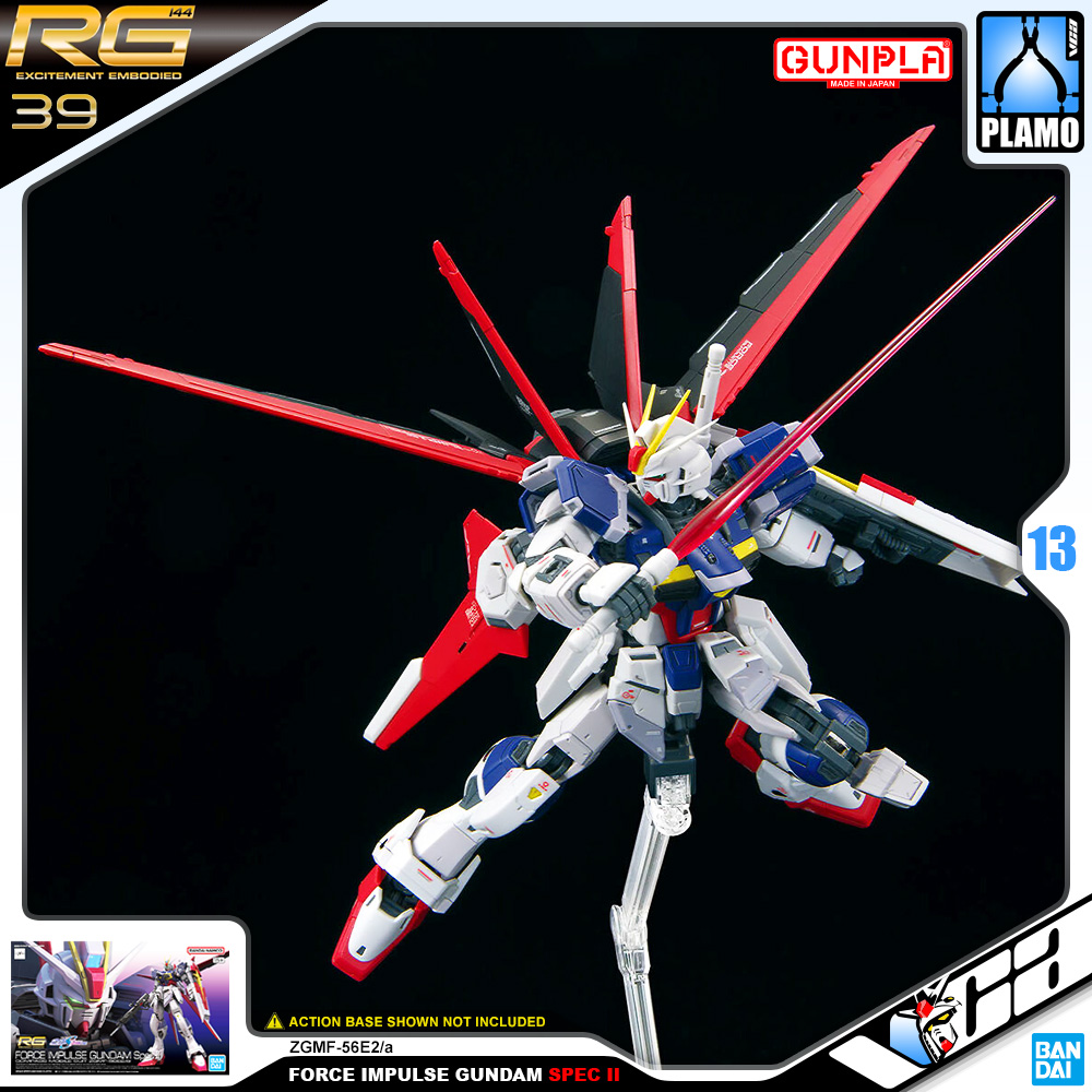 Bandai Gunpla Real Grade RG Force Impulse Gundam Spec II Model Action Toy Kit VCA Gundam Thailand