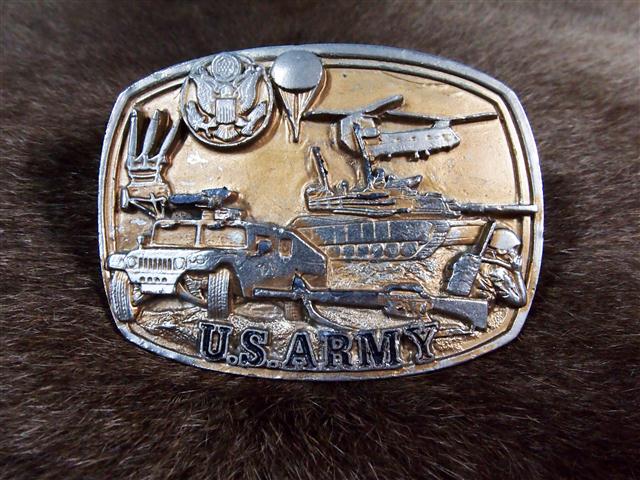 หัวเข็มขัดชุด กองทัพสหรัฐอเมริกา 3 หัว