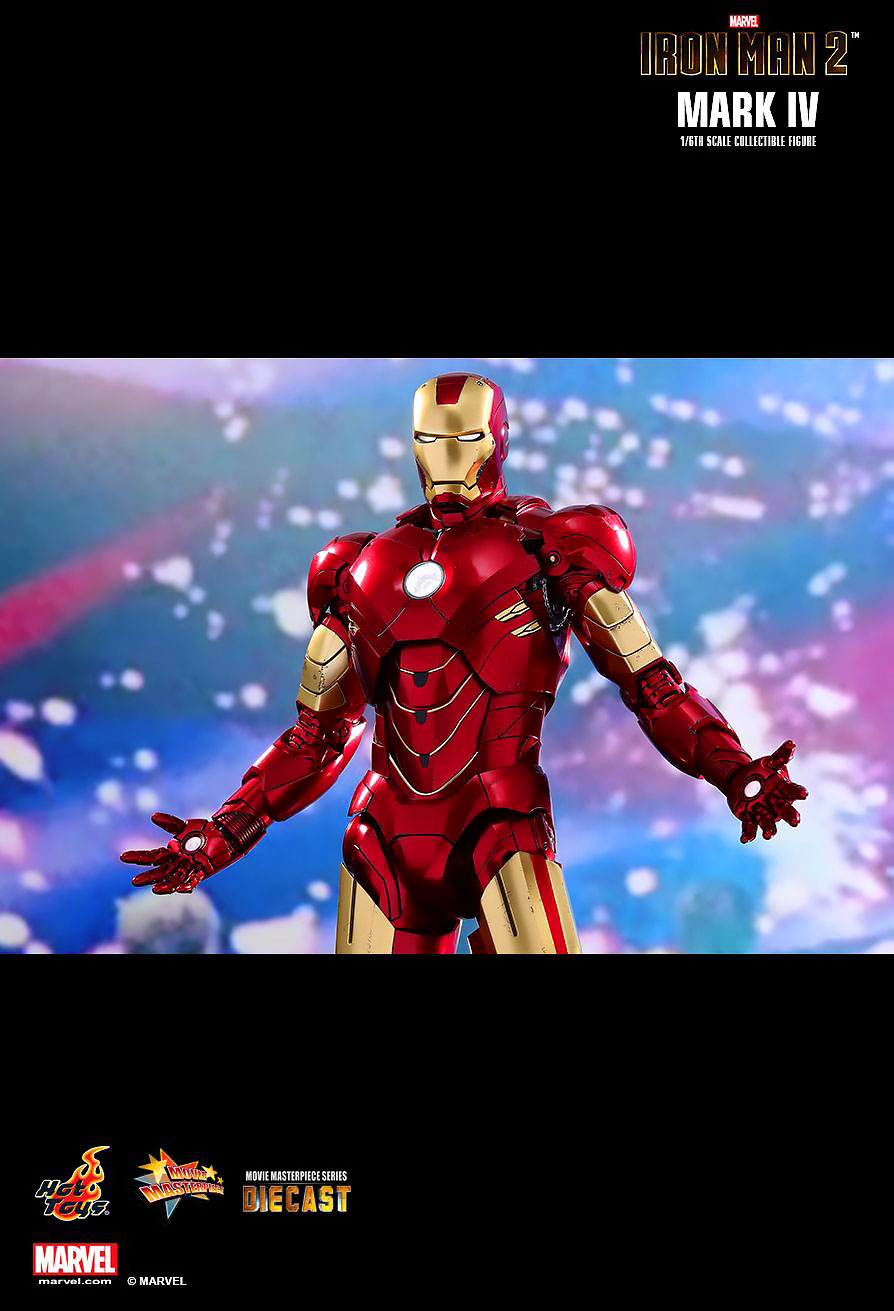 HOT TOYS 1/6 IRON MAN MARK IV (DIECAST) ไอรอนแมน Mark 4 เหล็กหล่อ