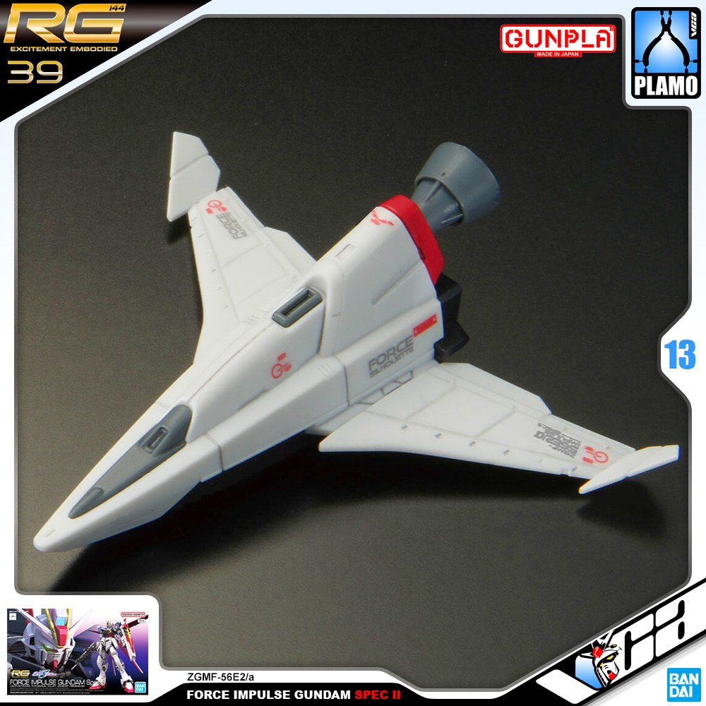 Bandai Gunpla Real Grade RG Force Impulse Gundam Spec II Model Action Toy Kit VCA Gundam Thailand